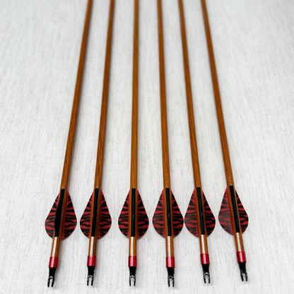 ARCHQUICK Archery 31.5" Carbon Arrows Hunting Spine 500 for Compound Recurve bow