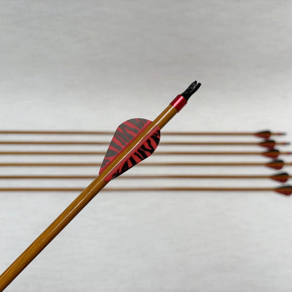 ARCHQUICK Archery 31.5" Carbon Arrows Hunting Spine 500 for Compound Recurve bow