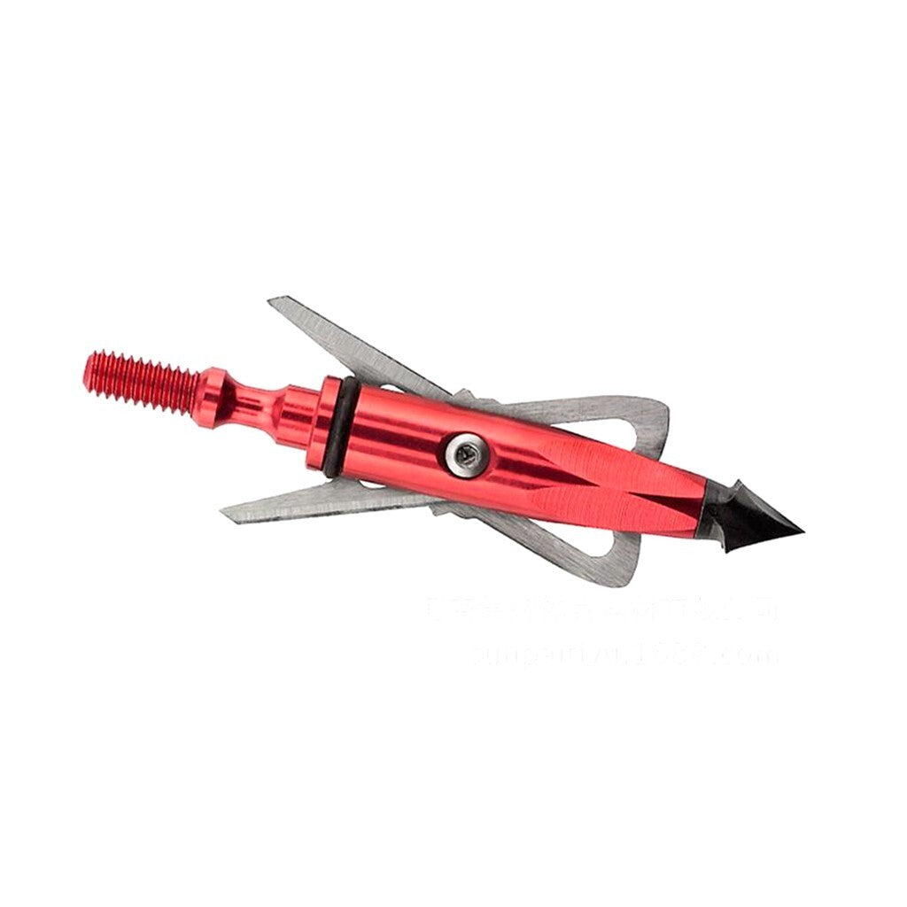 Archquick Archery Mechanical Broadheads  - 100 grain open on impact Compound bow