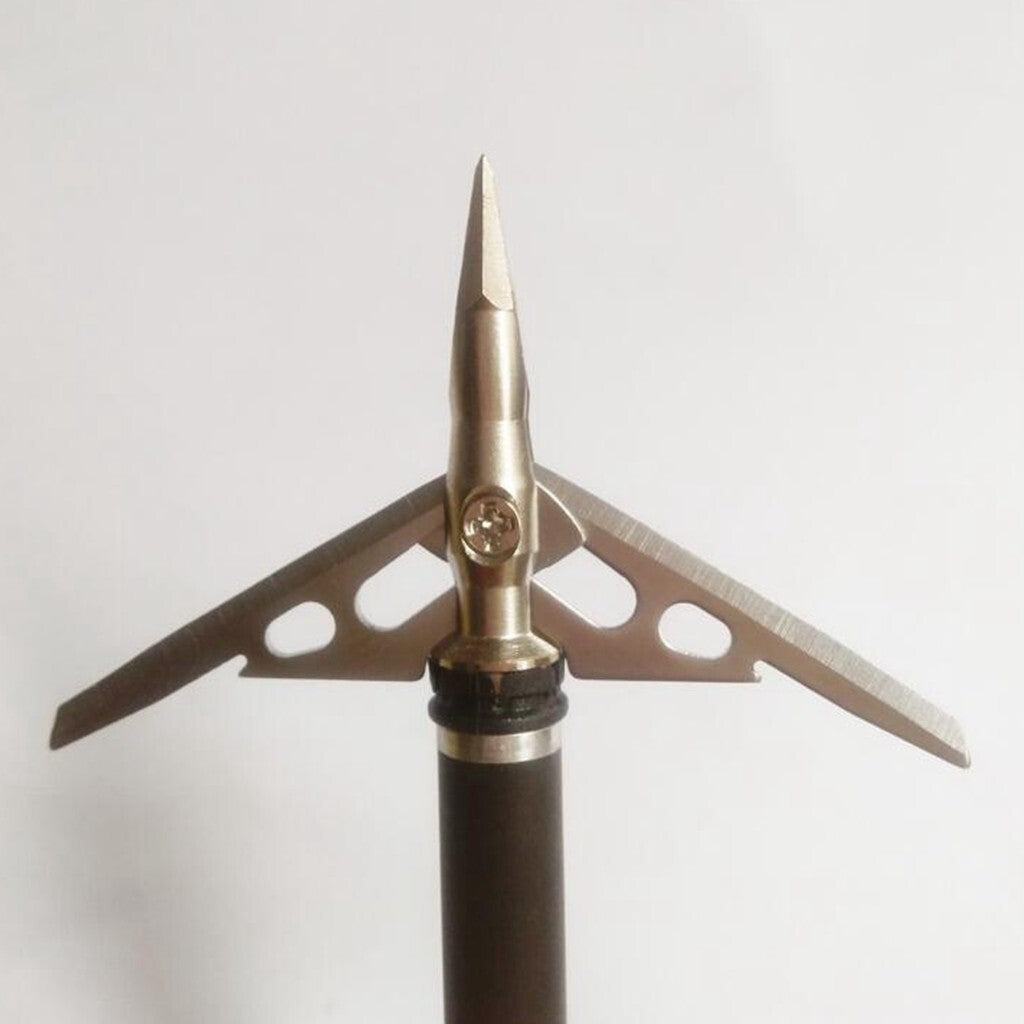 ARCHQUICK Mechanical Broadheads - 100 grain open on impact Compound Bow Hunting