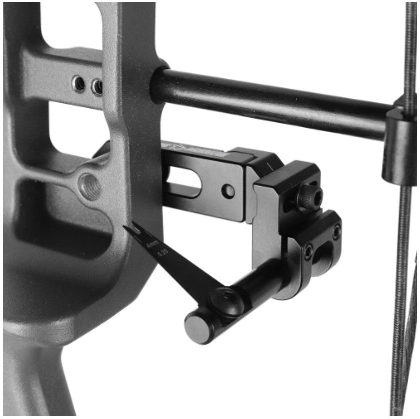 Topoint Compound Bow Arrow Rest for Target CNC Alu Adjustable Metal Clips R/H
