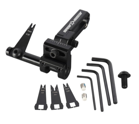Topoint Compound Bow Arrow Rest for Target CNC Alu Adjustable Metal Clips R/H