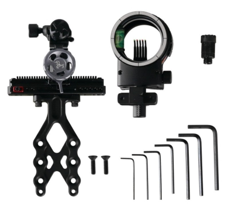 Topoint 5-Pin Compound Bow Sight Micro Adjustable Bow Sight TX2550
