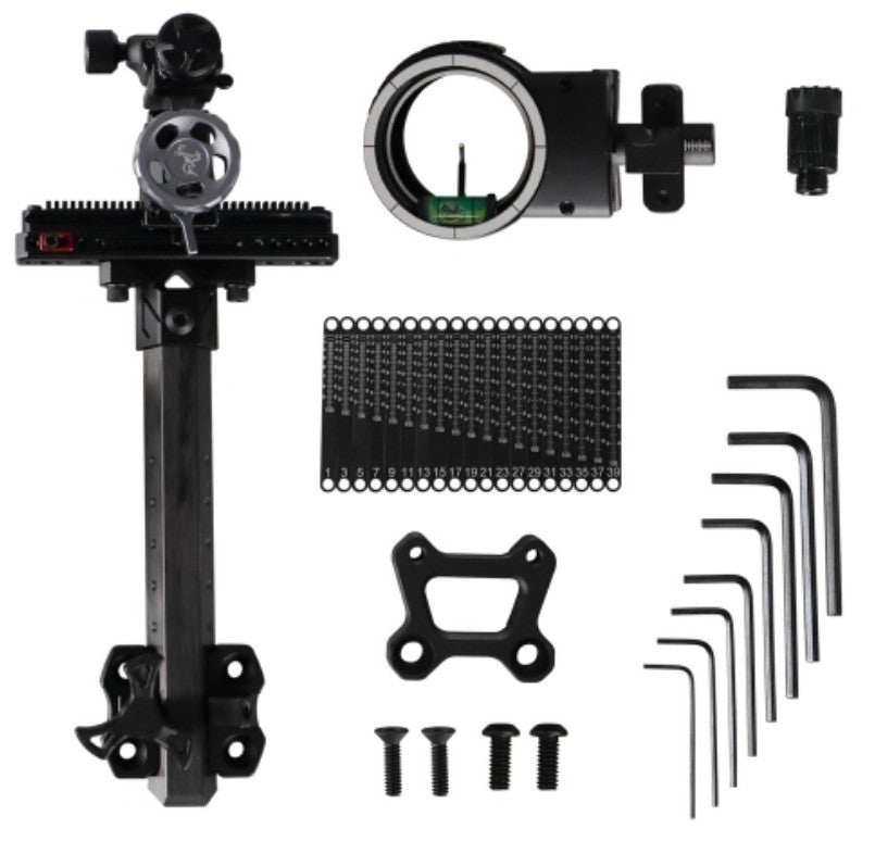 Topoint 1-Pin Compound Bow Sight Micro Adjustable Bow Sight TX3610