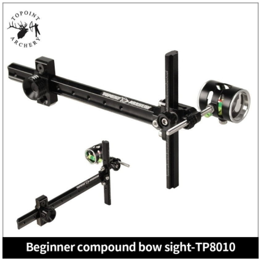 Topoint Compound Bow Sight with 4x Sight Scope Lens