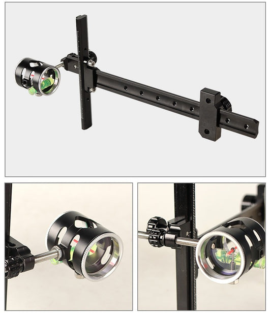 Topoint Compound Bow Sight with 4x Sight Scope Lens