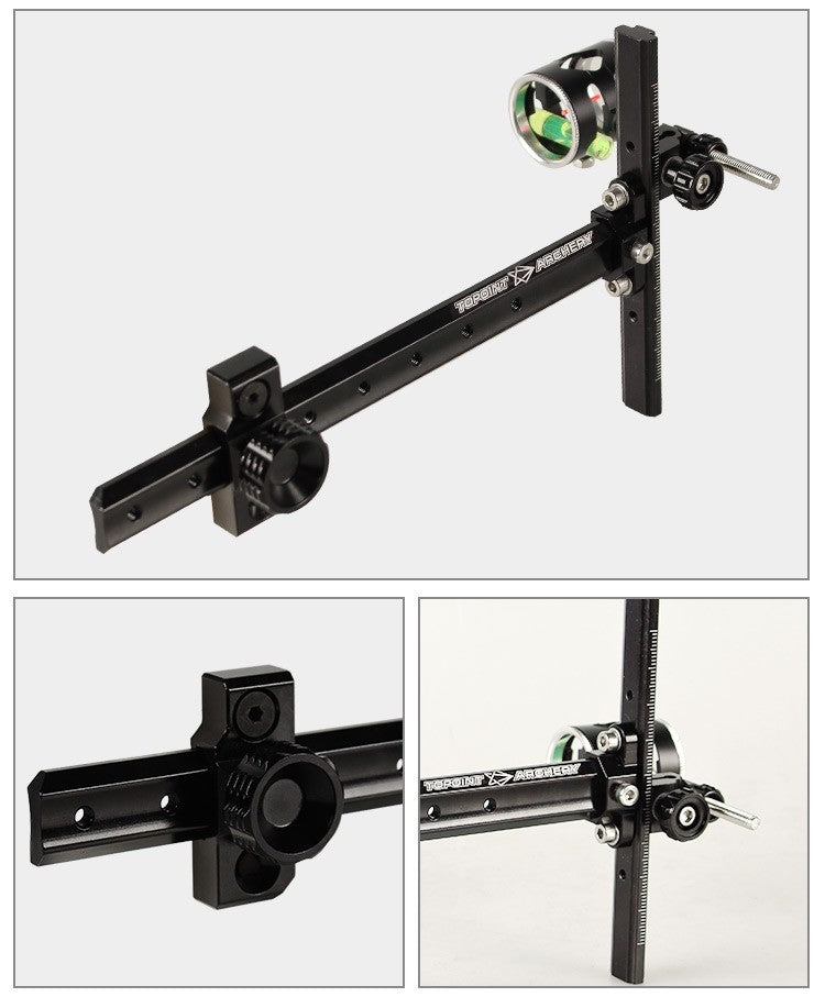 Topoint Compound Bow Sight with 4x Sight Scope Lens