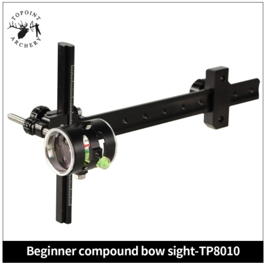 Topoint Compound Bow Sight with 4x Sight Scope Lens