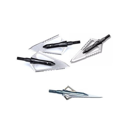 ARCHQUICK Broadhead- 4 Fixed Blade 100 grain Compound Bow Crossbow Hunting