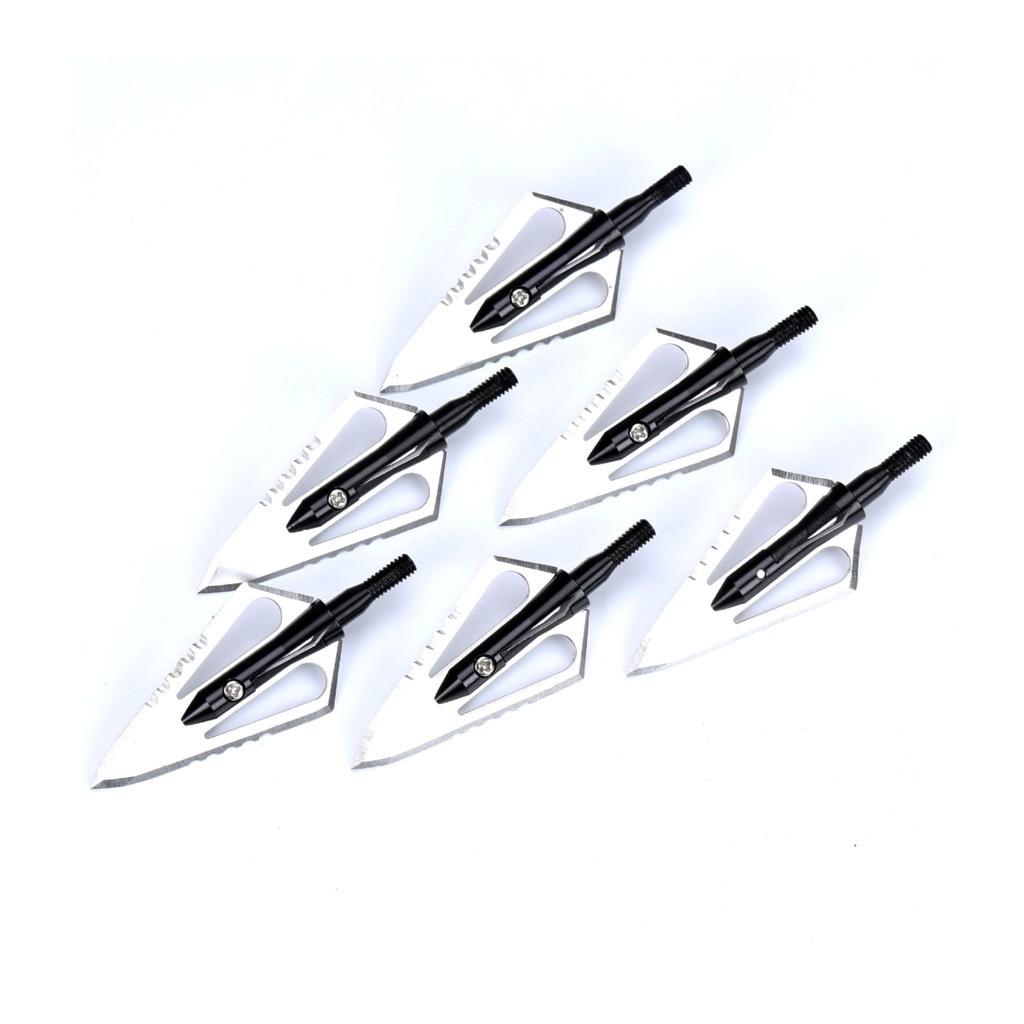 ARCHQUICK Broadhead- 4 Fixed Blade 100 grain Compound Bow Crossbow Hunting