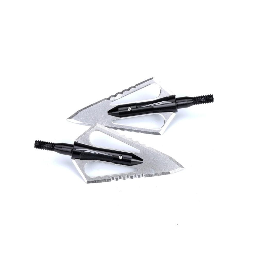 ARCHQUICK Broadhead- 4 Fixed Blade 100 grain Compound Bow Crossbow Hunting