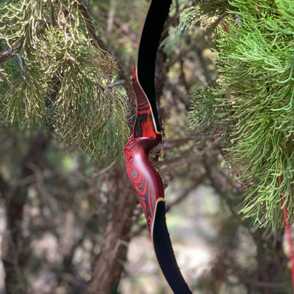 Old Mountain Archery OMA Little Hawk 36" Hybrid Bow Long bow RH/LH 15lbs