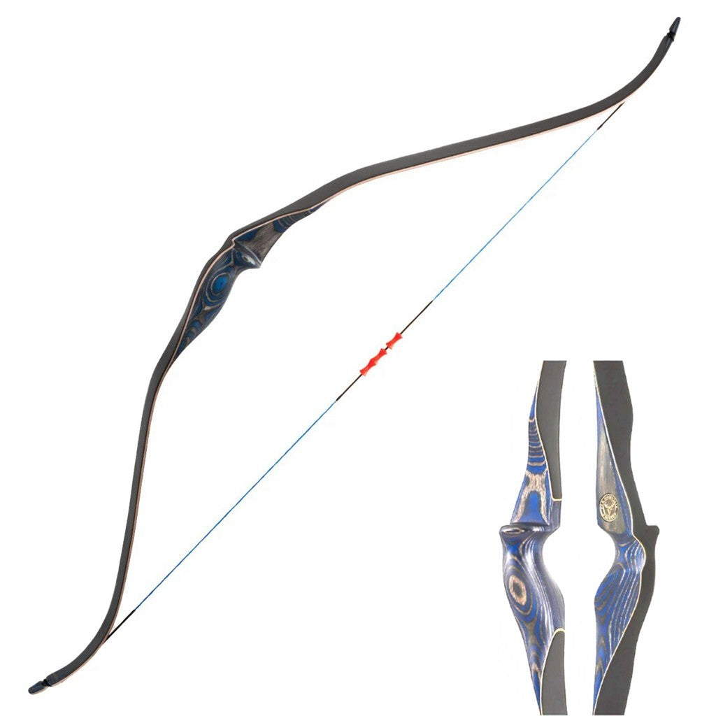 Old Mountain Archery OMA Little Hawk 42" One Piece Bow Recure bow RH/LH 20lbs