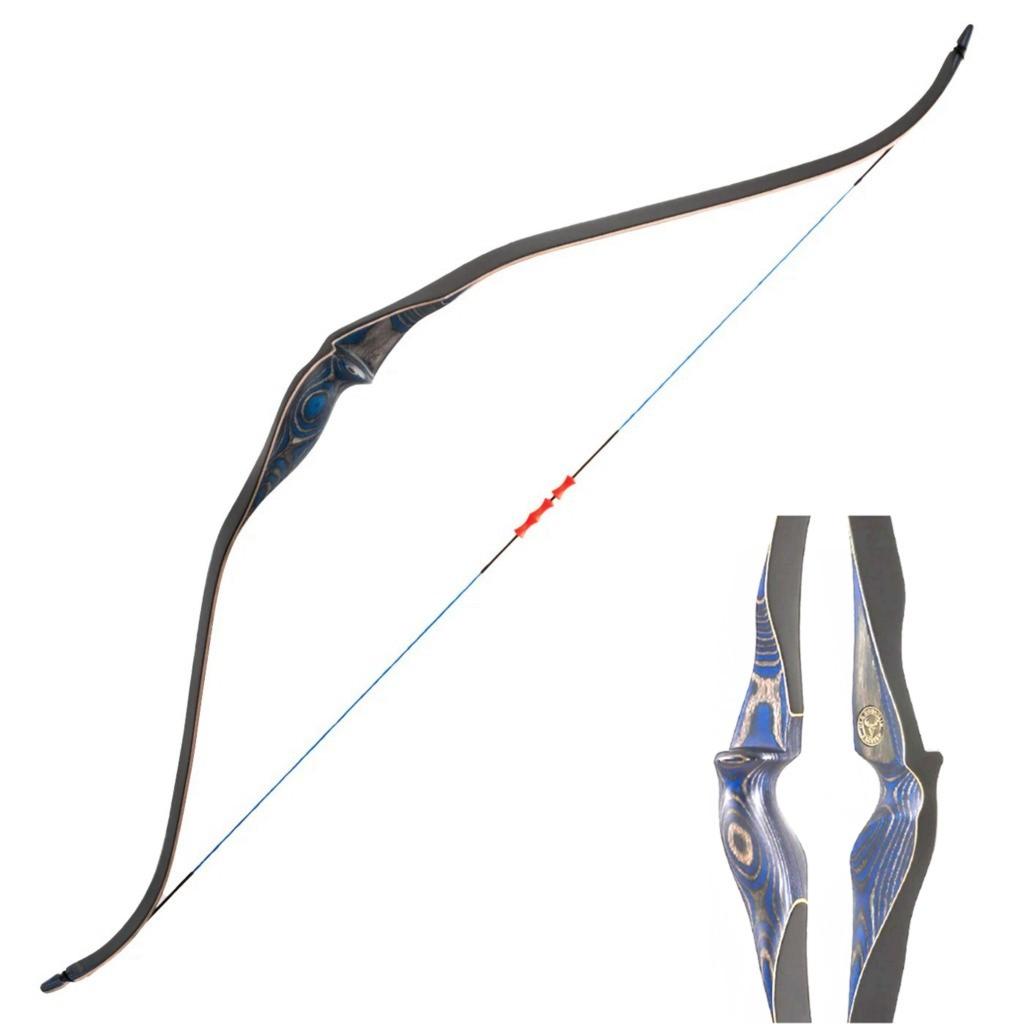 Old Mountain Archery OMA Little Hawk 42" One Piece Bow Recure bow RH/LH 20lbs