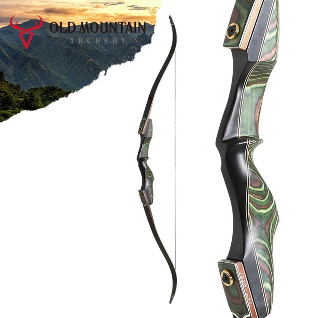 Old Mountain Archery OMA GHOST Recure Bow 60" T/D Hunting Target Bow 30-60lbs