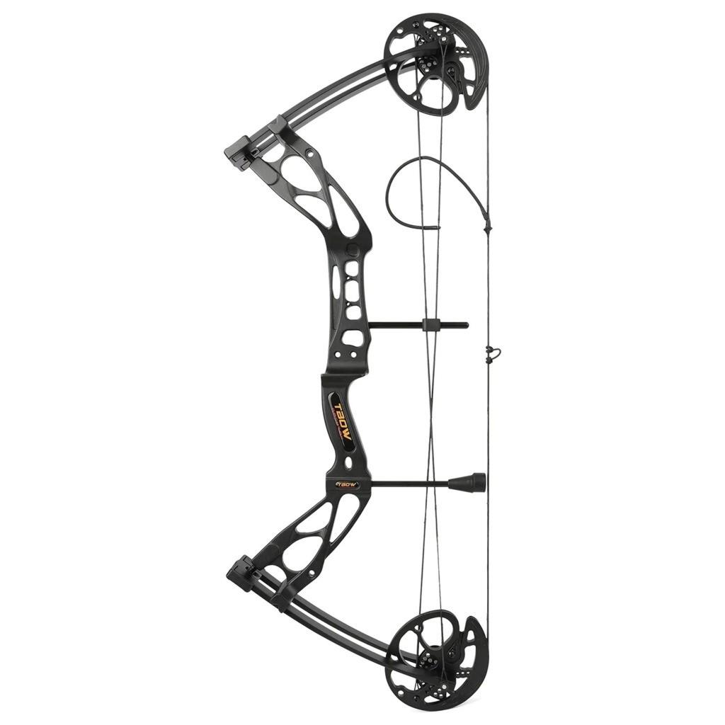 Junxing Compound Bow T8 Dragon For Hunting Target 10-70lb 325FPS RTS Arrow Set