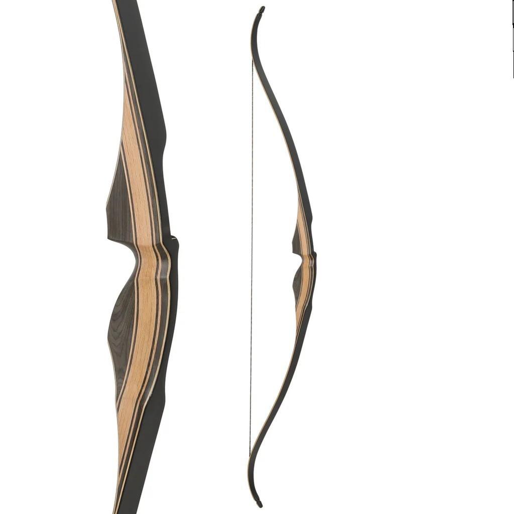 Samick Sage One Piece Recurve Bow 60" 25-60lb Traditional Long bow RH/LH