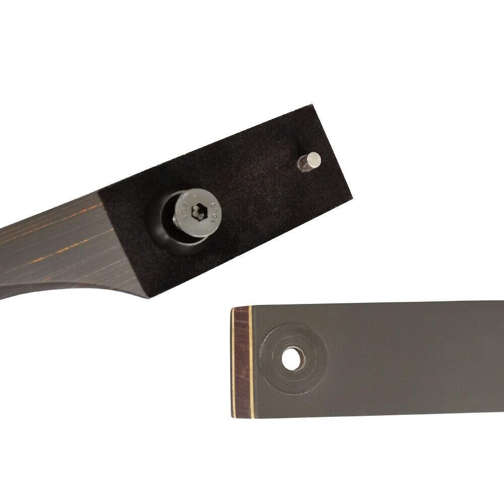 Black Hunter LINGFENG 60″ Take Down Long Bow Hunting Target RH/LH 25-60lbs