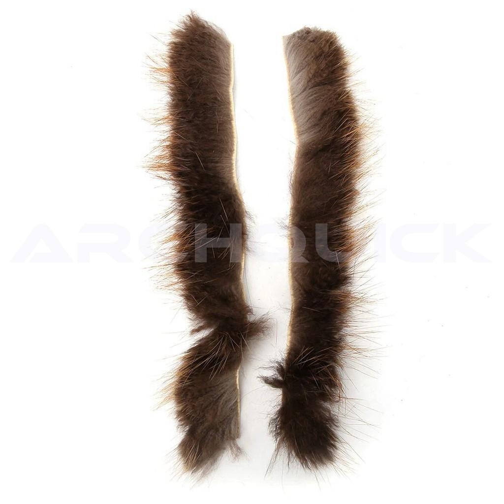 Archquick Archery Beaver Fur Puff Bow String Silencer Traditional Archery