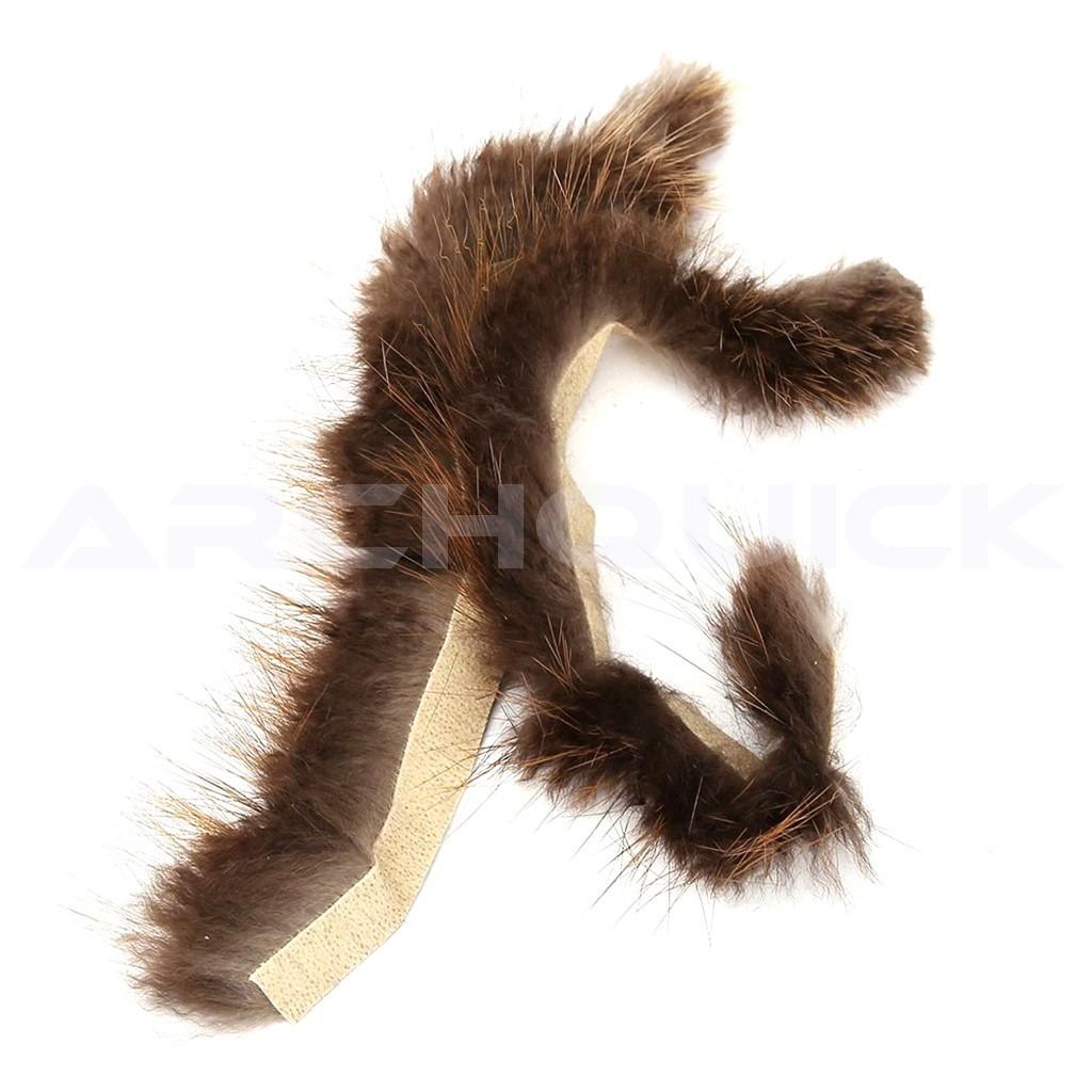 Archquick Archery Beaver Fur Puff Bow String Silencer Traditional Archery