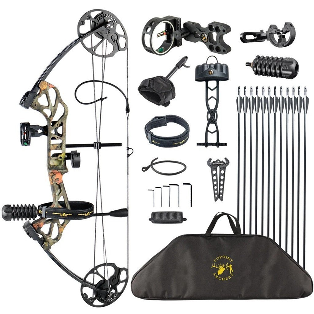 Topoint Starting 28 Hunting Compound Bow RTS 19-70lb Right Handed