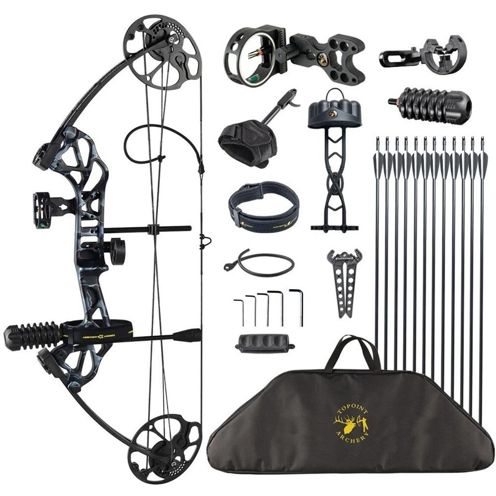 Topoint Starting 28 Hunting Compound Bow RTS 19-70lb Right Handed