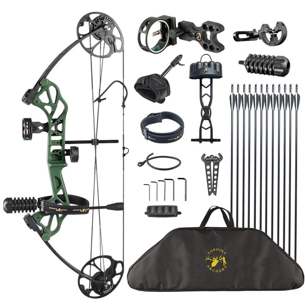 Topoint Starting 28 Hunting Compound Bow RTS 19-70lb Right Handed