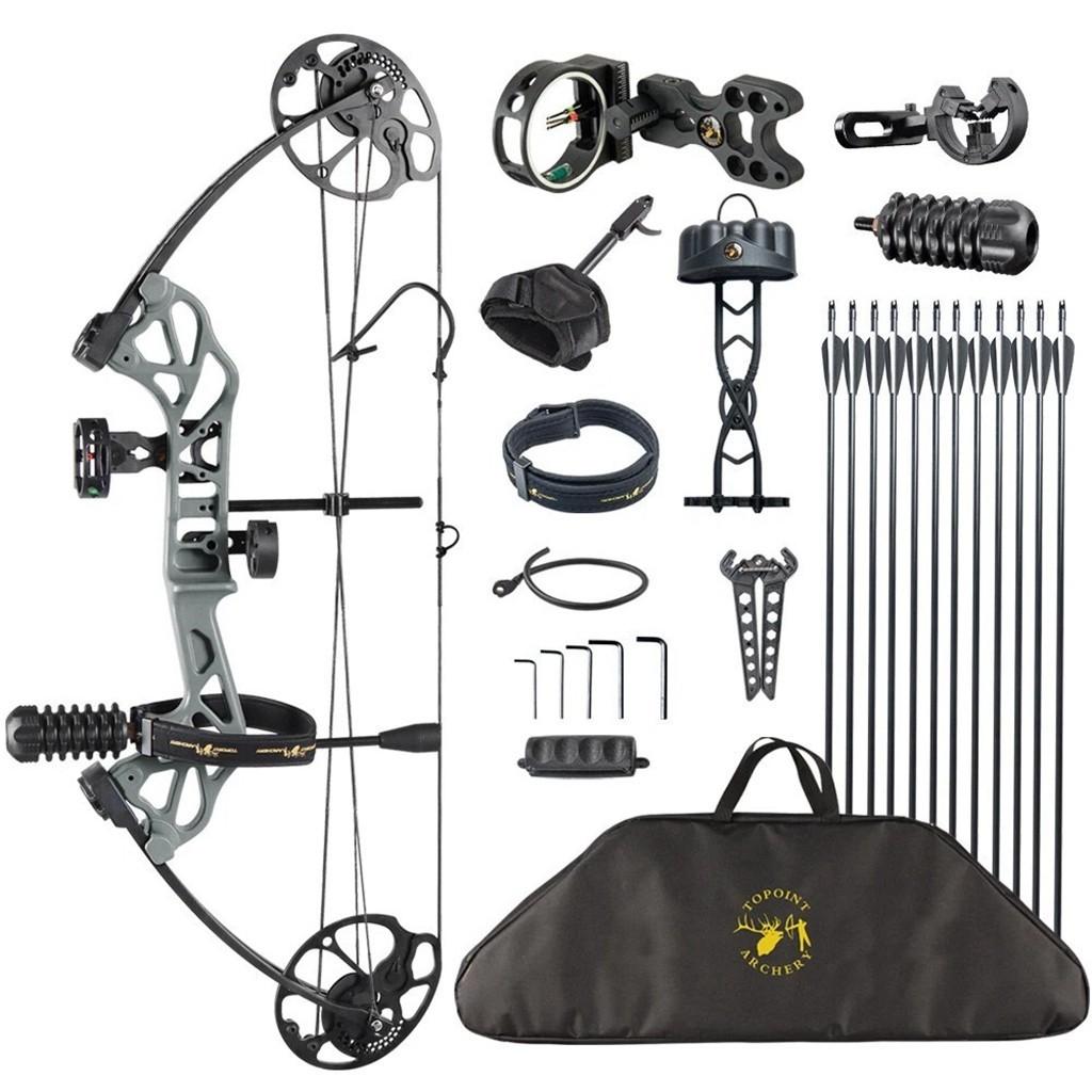 Topoint Starting 28 Hunting Compound Bow RTS 19-70lb Right Handed