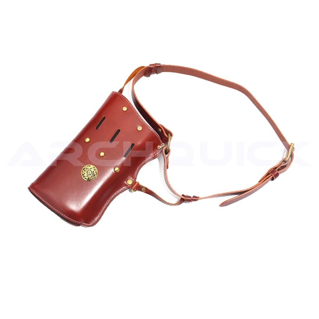 Archquick Archery Cow Waxy Leather Quiver Hunting Target Horse Archery Quiver