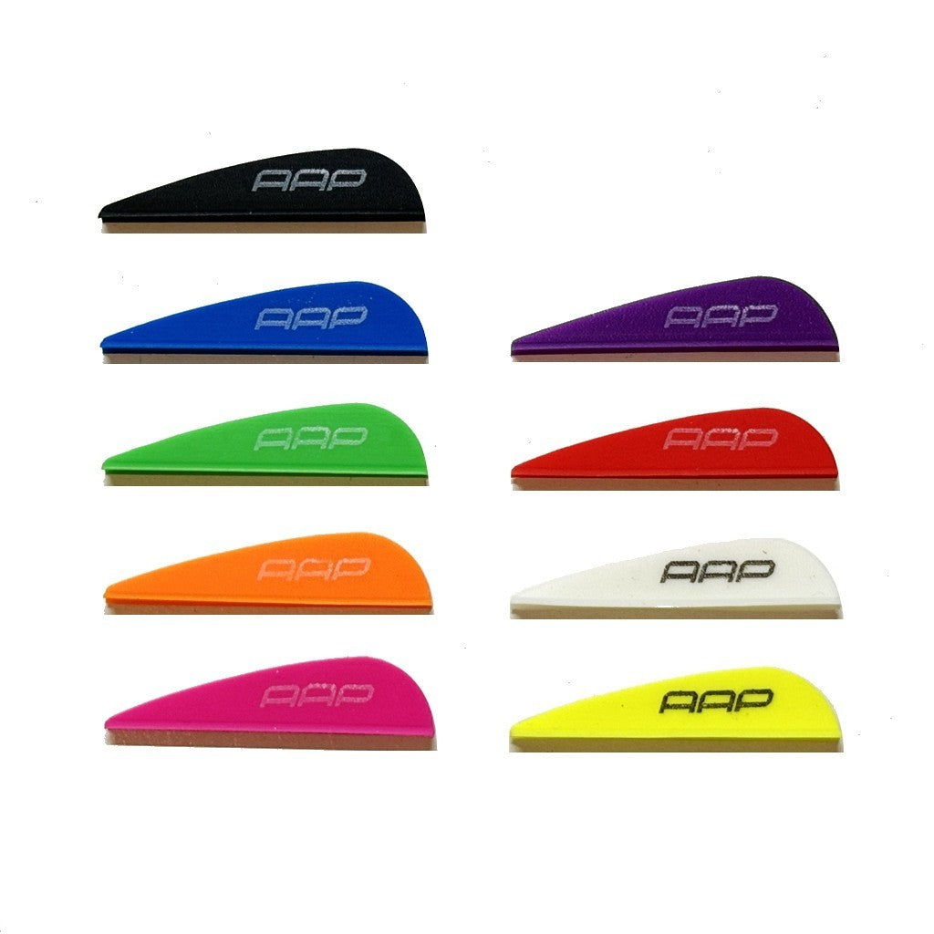 AAP  Archery 1.75" Parabolic Vanes for Target Hunting 3D Archery Arrows -50 Pack