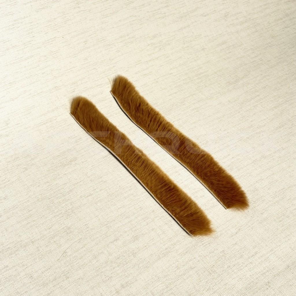 Archquick Archery Rabbit Fur Bow String Silencer Black Brown Grey