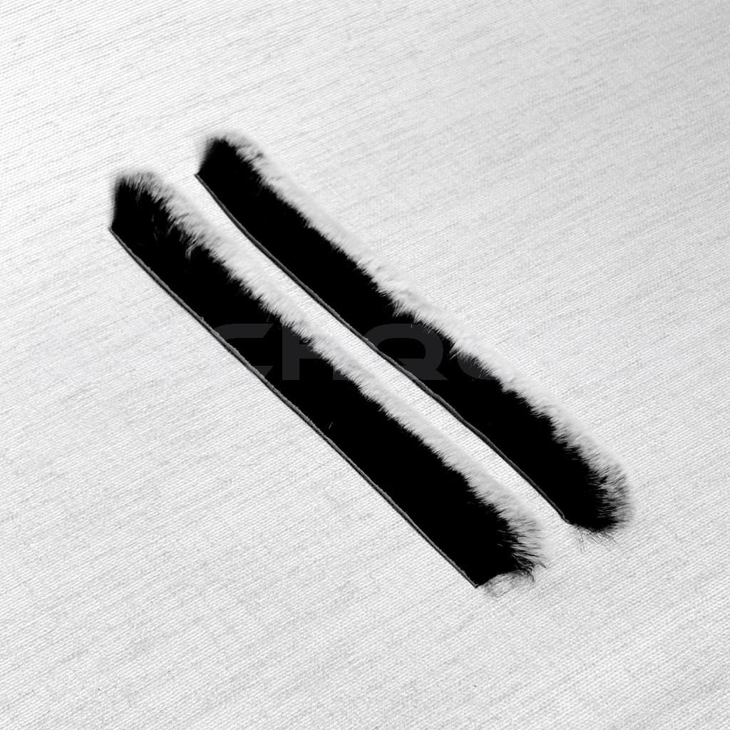 Archquick Archery Rabbit Fur Bow String Silencer Black Brown Grey