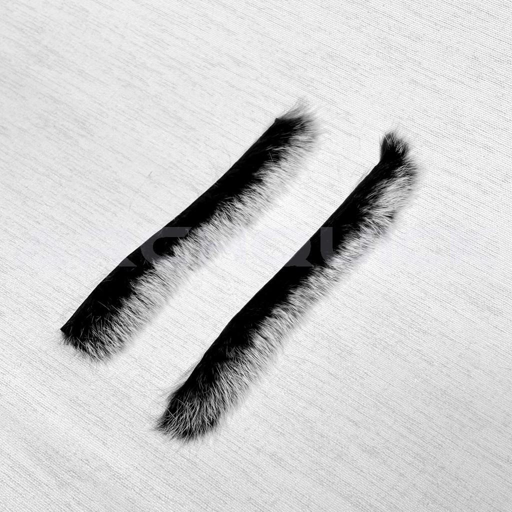 Archquick Archery Rabbit Fur Bow String Silencer Dampner Brown Grey