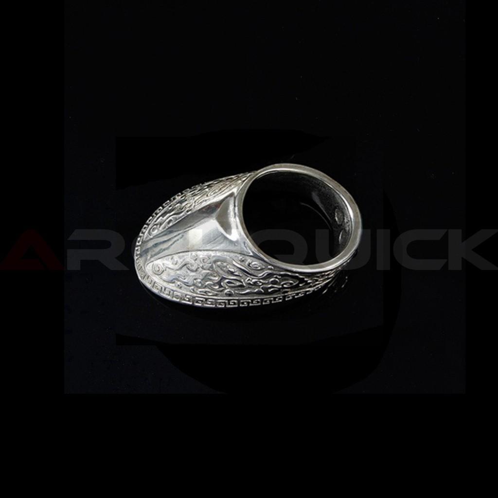Archquick Archery Tibetan silver / Copper Thumb Ring Finger Protector Guard