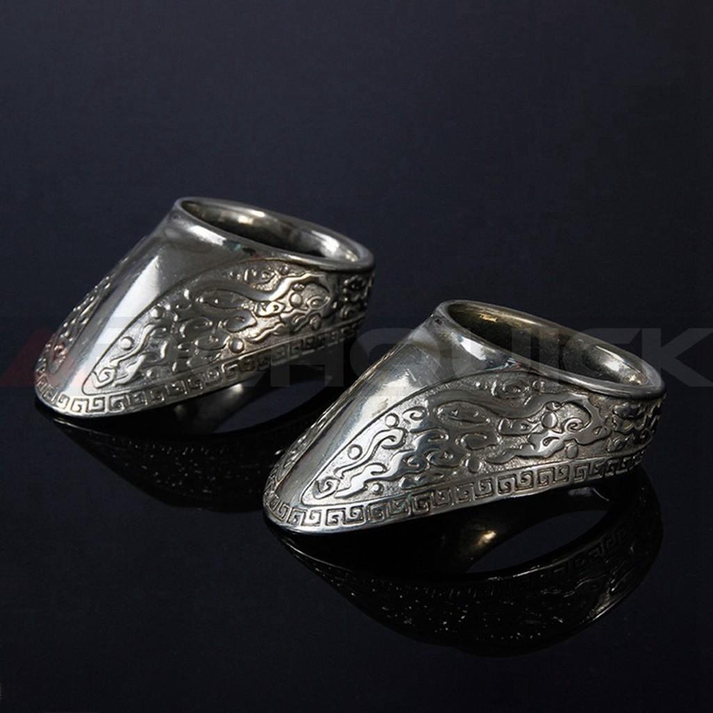 Archquick Archery Tibetan silver / Copper Thumb Ring Finger Protector Guard