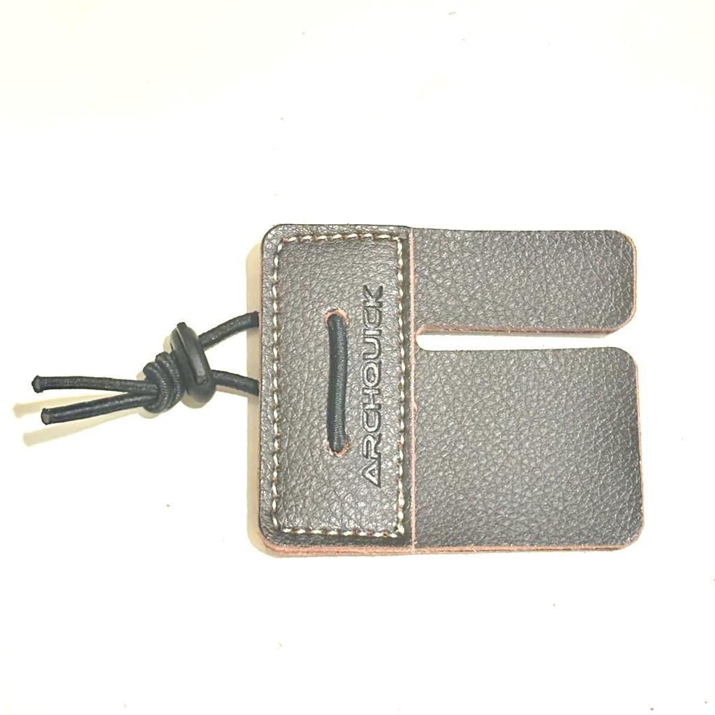 Archquick Archery Cow Leather Finger Tab Hunting Shooting Protection Gear