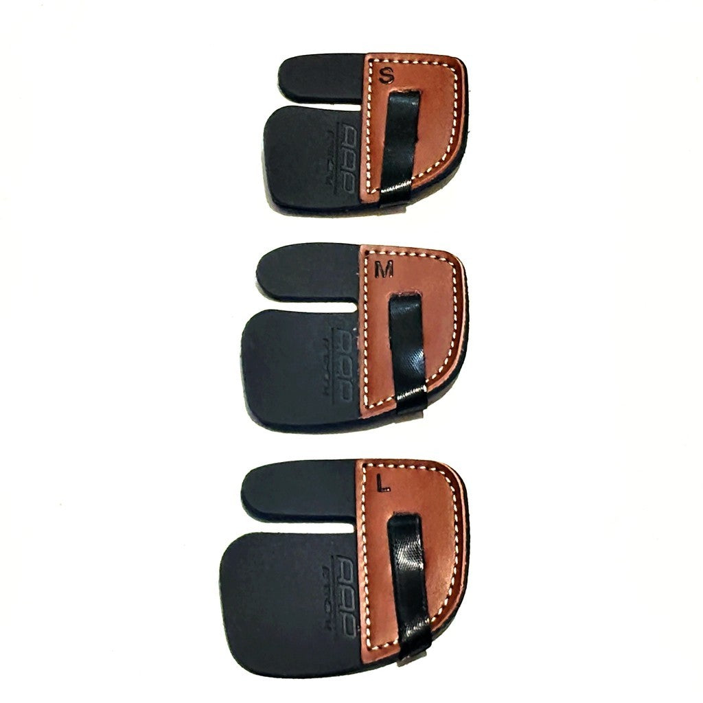 AAP Archery Finger Tab COW Leather Finger Guard  Protect Gear RH/LH