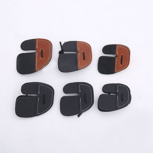 Archquick Archery Cow Leather Finger Tab Fingerguards Shooting Protection Gear