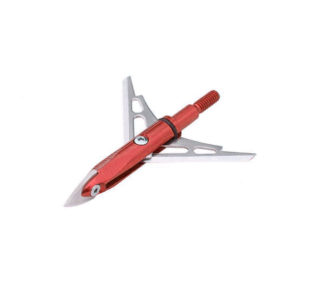 Brand New Archery Mechanical Broadheads  - 100 grain open on impact Compound bow