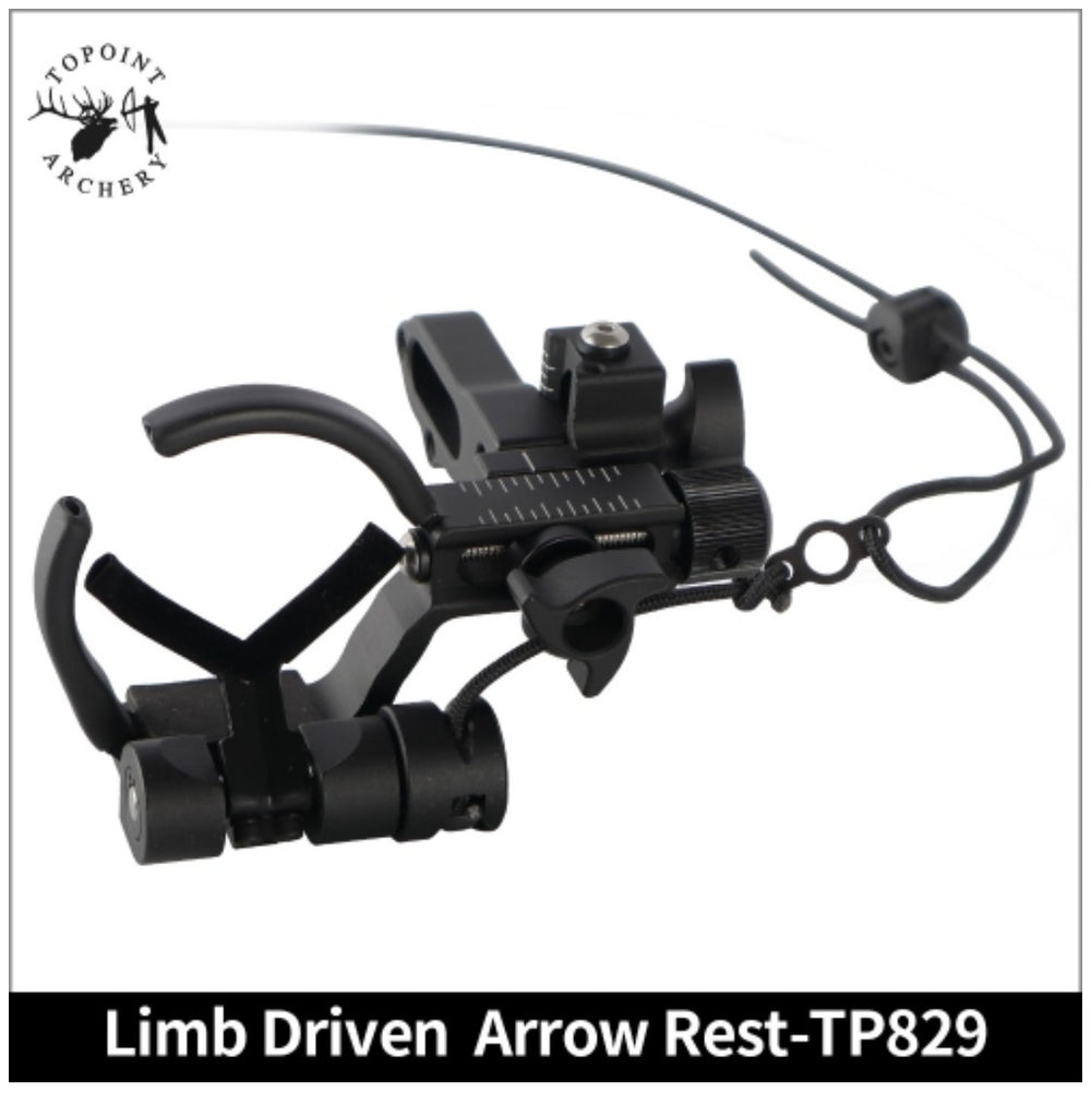 

Topoint limb driven drop away arrow rest for compound bow RH
