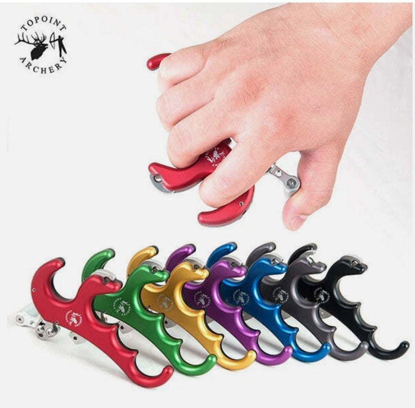Topoint Bow Releases-TP425 Compound Bow Thumb Trigger Release CNC Aluminium
