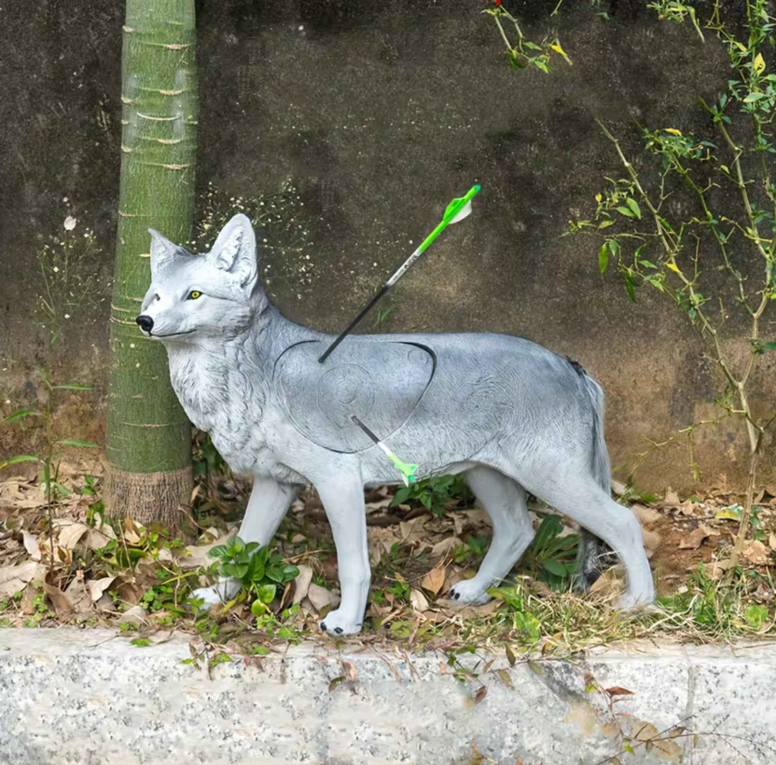 ARCHQUICK Archery Wolf 3D Animal Archery Target Snow Wolf Shooting Practice
