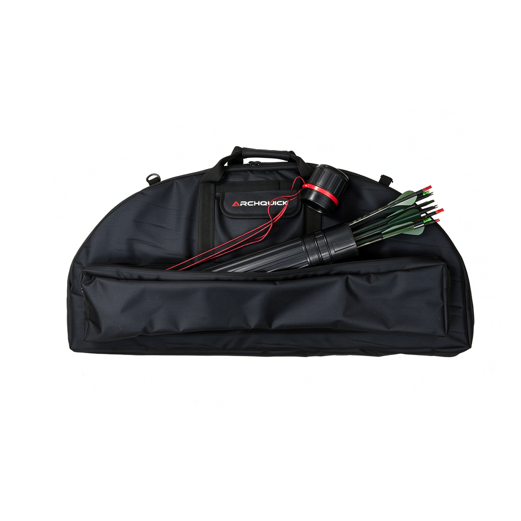 Archquick Archery Compound Bow Soft bag 98cm with ARCHERY Arrow Holder Pockets