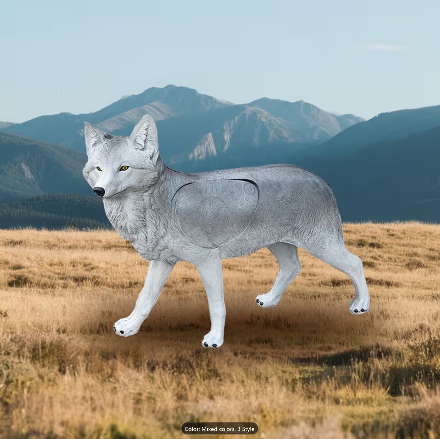 ARCHQUICK Archery Wolf 3D Animal Archery Target Snow Wolf Shooting Practice