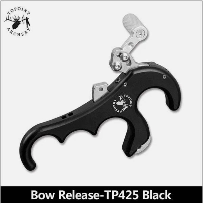 Topoint Bow Releases-TP425 Compound Bow Thumb Trigger Release CNC Aluminium