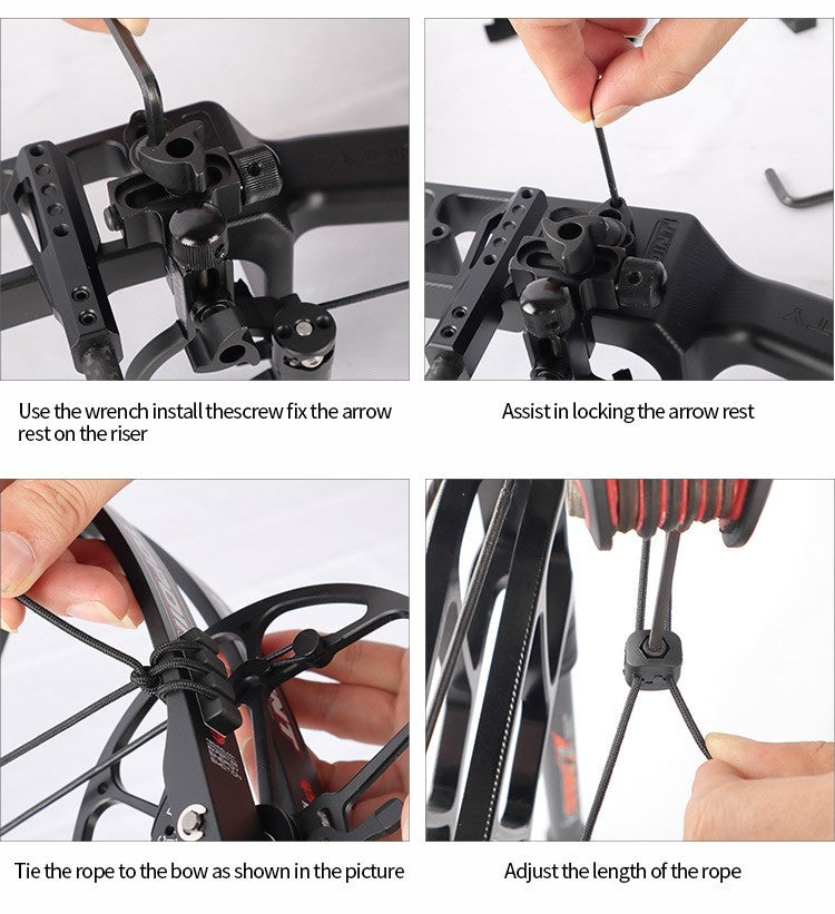 Topoint Archery Limb Driven Drop Away Arrow Rest for Compound bow RH