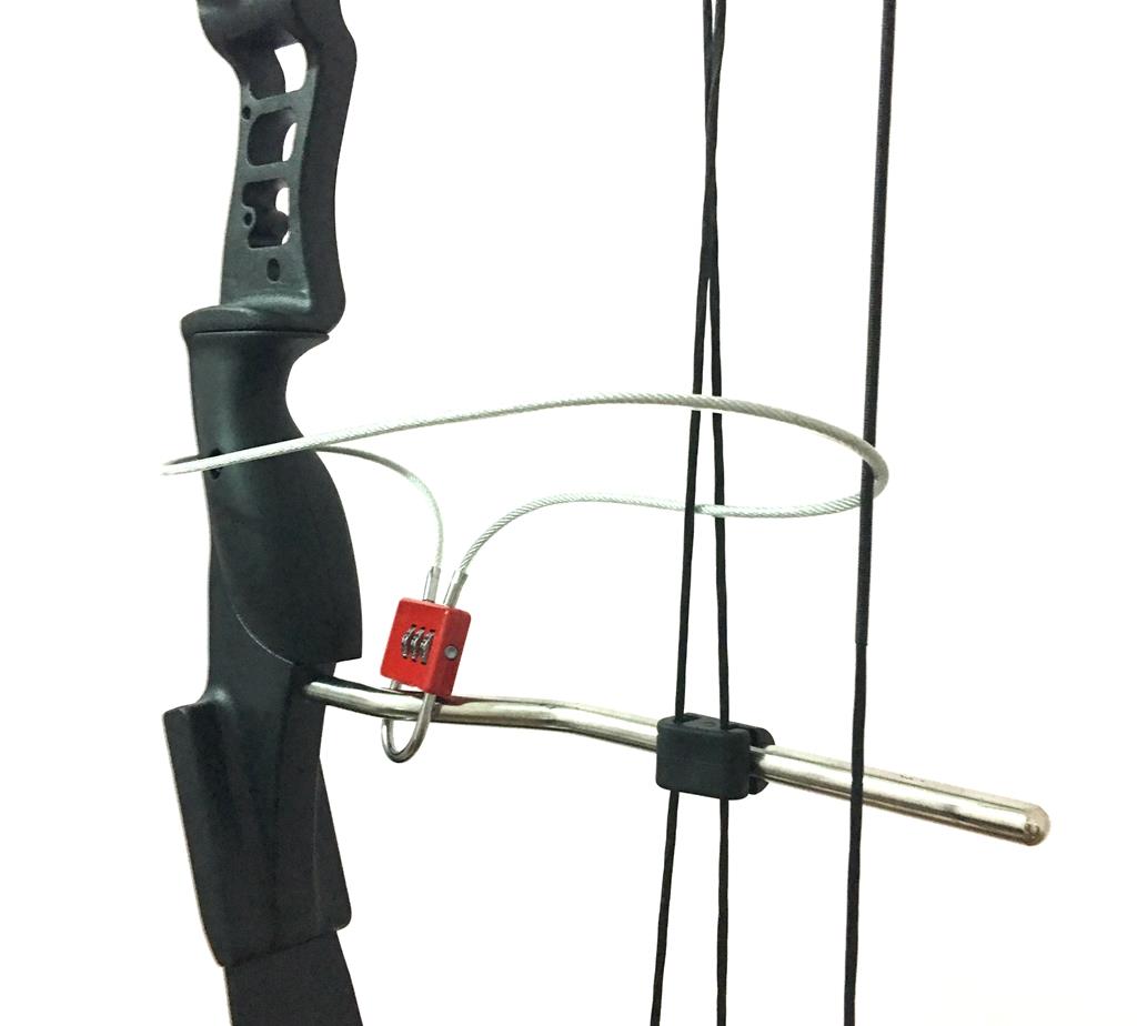 New Archery Bow Safety Lock - Anti-dry fire wire cable 3 dial combinat ...