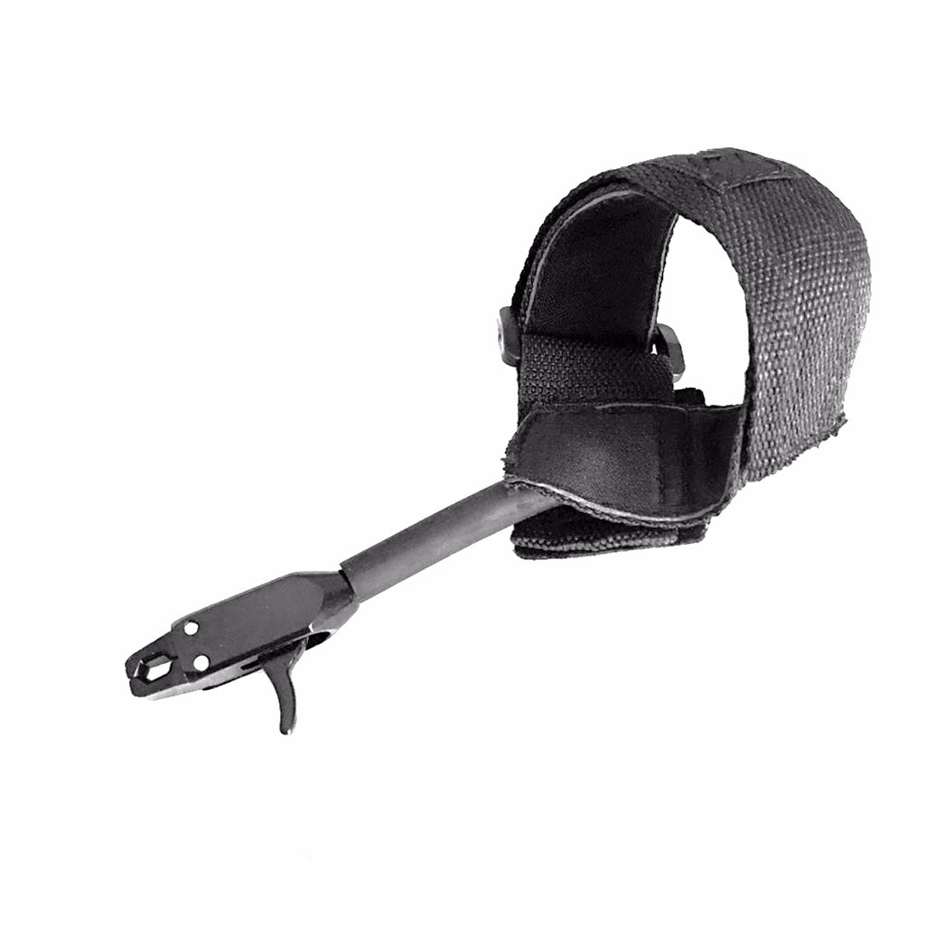 thumbnail image 2 of Hook Style Archery Release Aid With Adjustable Wrist Strap - 3-Level Sensitivity For Compound Bows 2 of 14