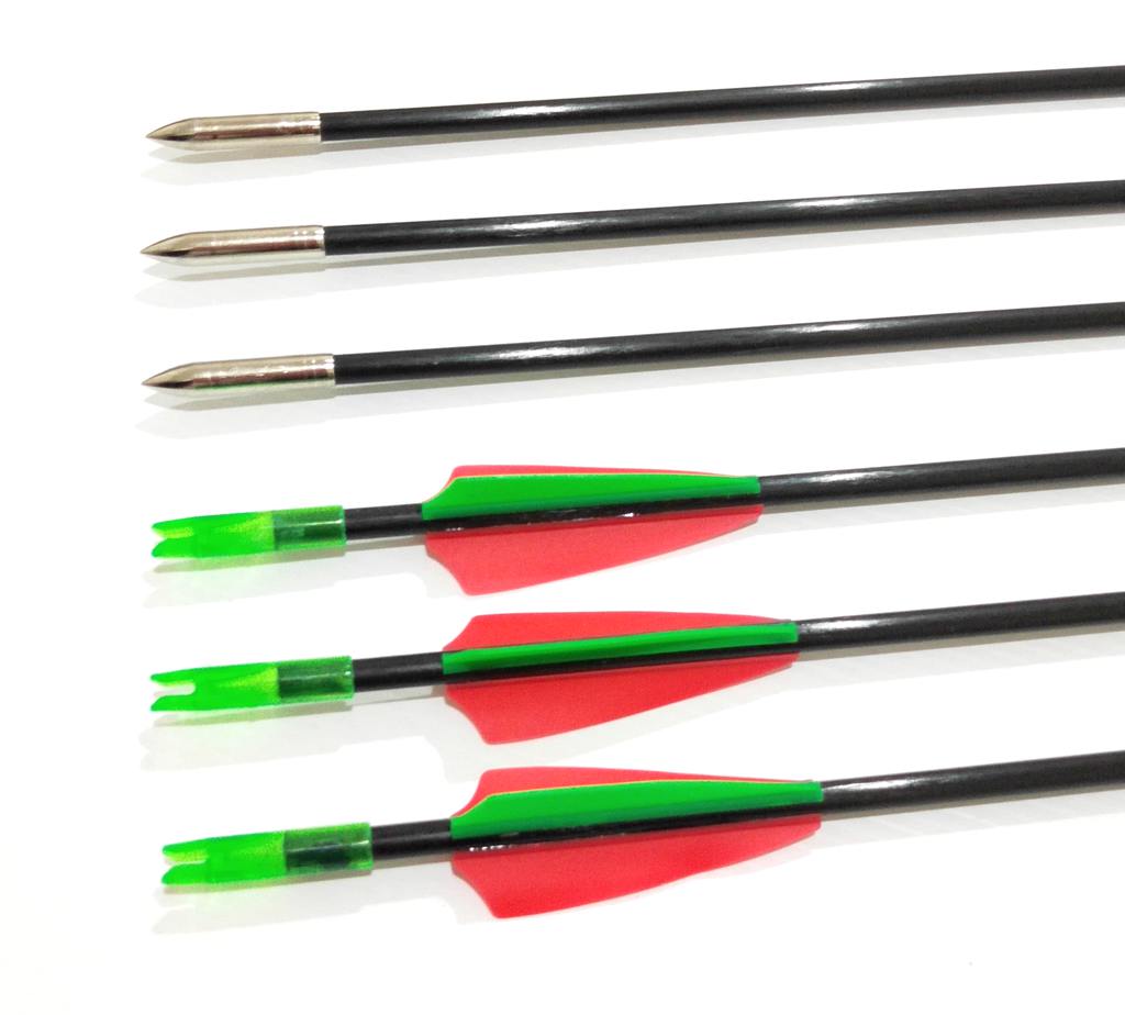 New 10x 31" Fiberglass Arrow Archery compound recurve bow Practice Target red