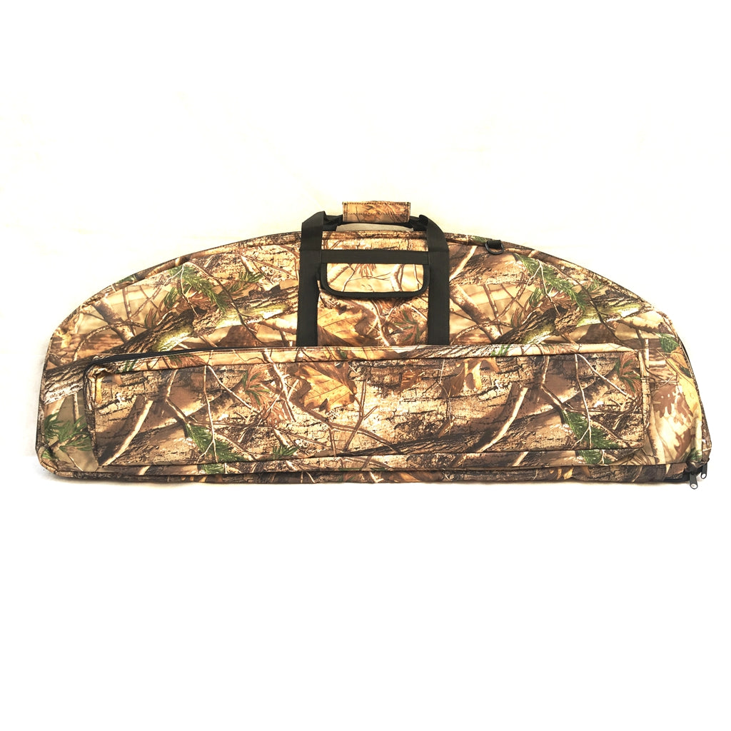 Compound Bow Soft Bag with ARCHERY Arrow Holder Pocket + Arm Guard +Arrow Puller